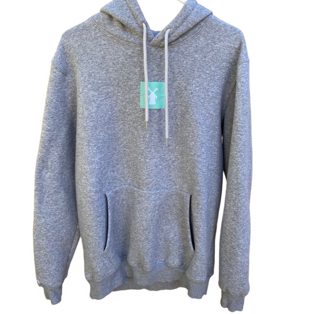 Dutch Bros Apparel pullover hoodie grey medium